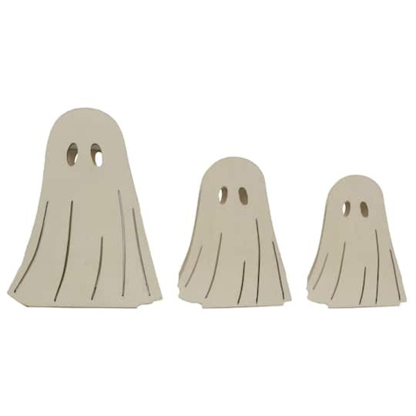 Make Market Classic Ghost Stackable DIY Wood Decor Set