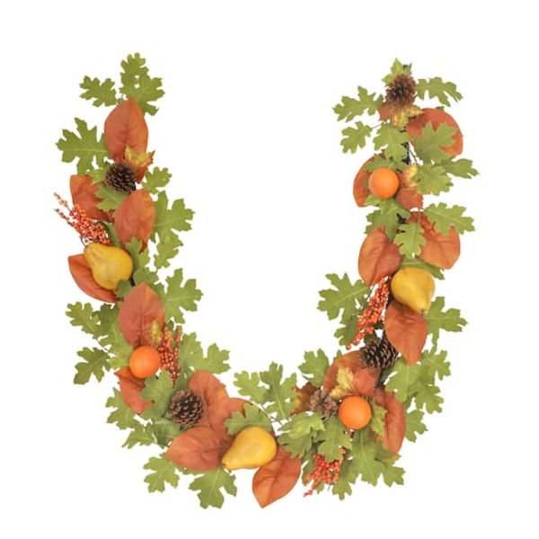 Ashland Fall Fruit & Leaves Mix Garland