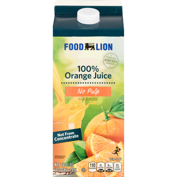 Nutrition Facts Aldi Smooth Orange Juice Calories Aldi Everyday