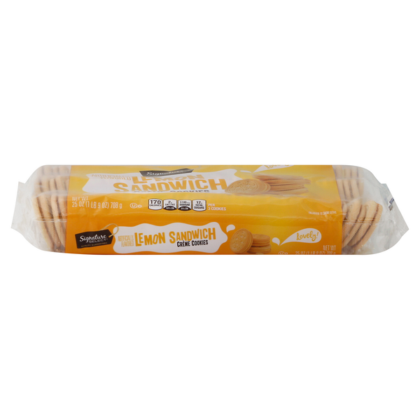 SIGNATURE SELECTS Cookies, Lemon Sandwich Creme