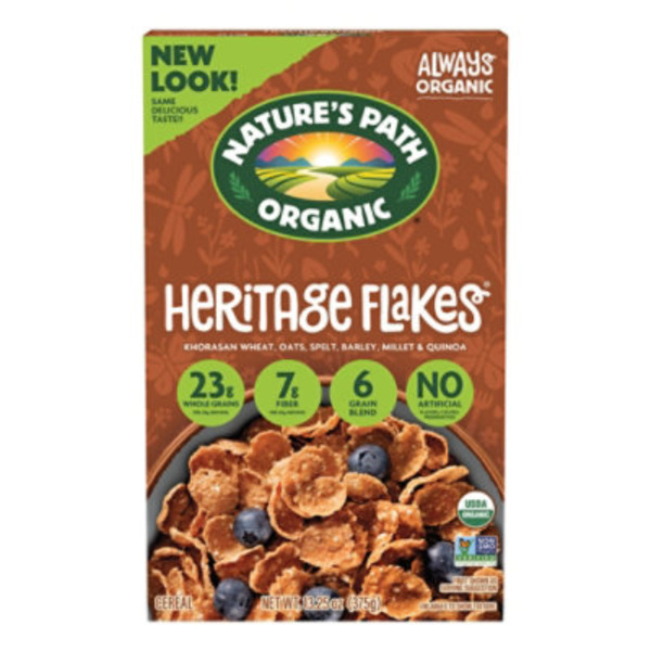 Nature's Path Organic Heritage Flakes Breakfast Cereal - 13.25 Oz