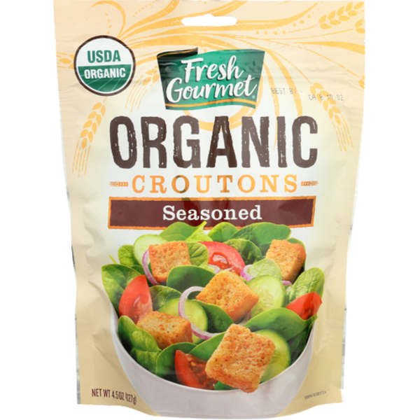 Fresh Gourmet Organic Seasoned Croutons