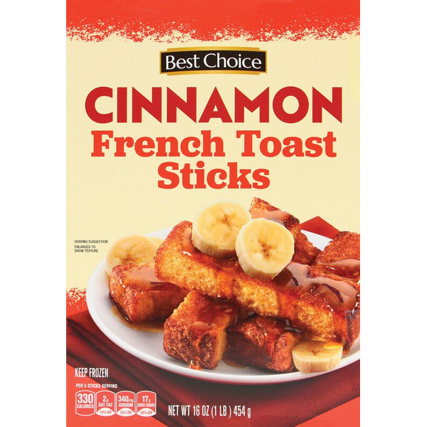 Best Choice Cinnamon French Toast Sticks Same-Day Delivery or