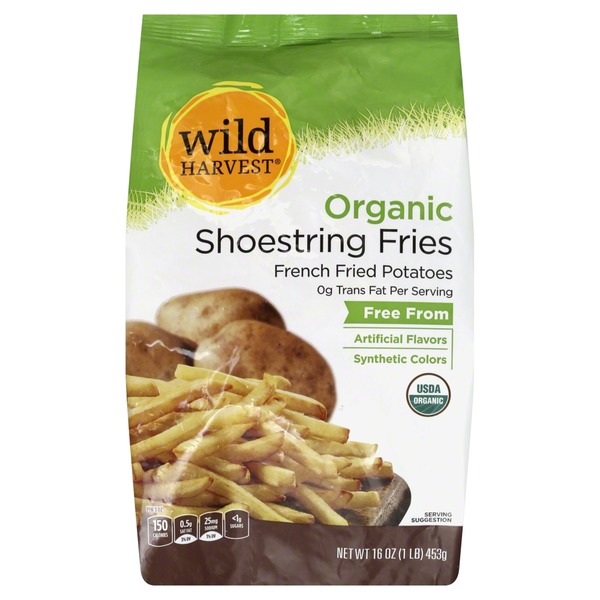 Wild Harvest Fries, Organic, Shoestring (16 oz) Instacart