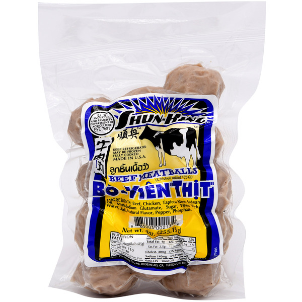 Shun Hing Beef Meatballs