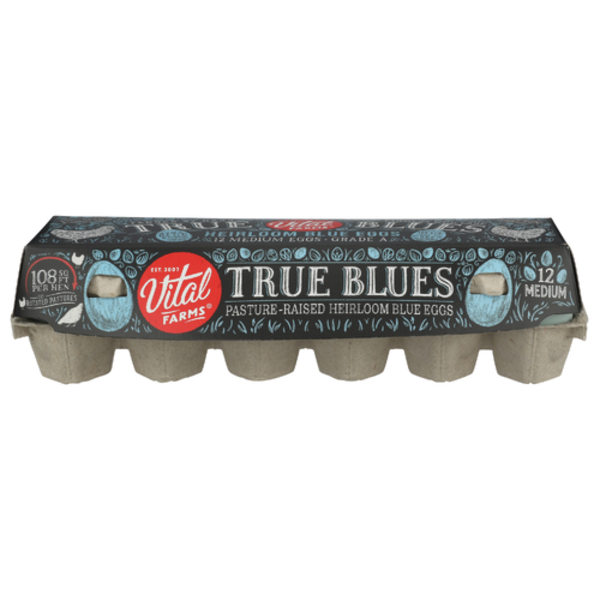 Vital Farms True Blues Pasture-Raised Heirloom Grade A Medium Eggs