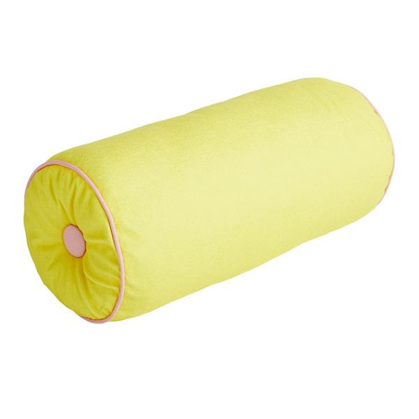 Oh Joy! Yellow Bolster Outdoor Throw Pillow, 8"