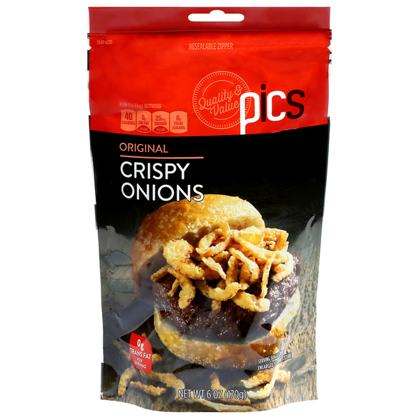 PICS Traditional Crispy Onions Same-Day Delivery or Pickup