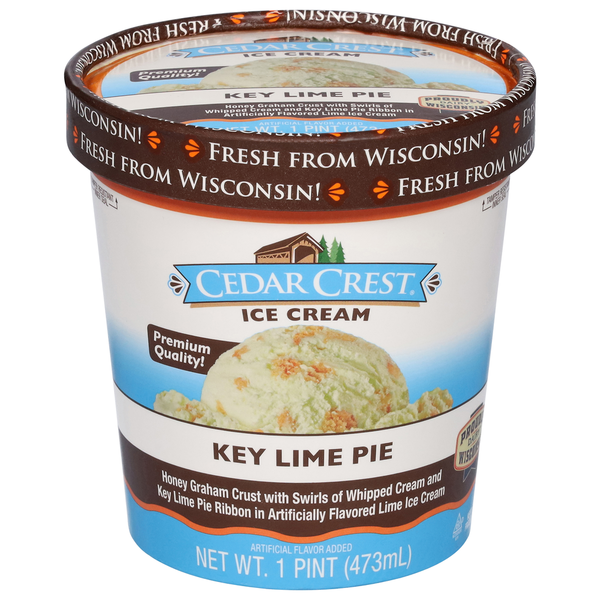 Cedar Crest Ice Cream, Key Lime Pie Same-Day Delivery or Pickup