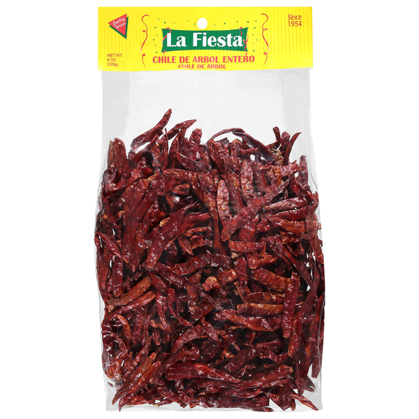 La Fiesta Whole Chile de Arbol