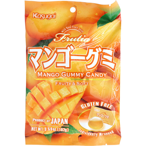 Kasugai Gummy Candy, Mango