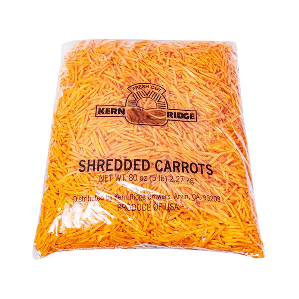 Shredded Carrots - 5 lbs