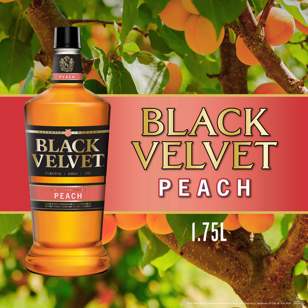 Black Velvet Peach Canadian Whisky Same-Day Pickup | Fareway Meat
