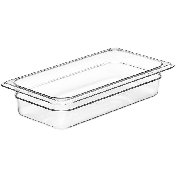 Cambro 32CW135 Camwear Food Pan plastic 1/3 size 2-1/2" deep