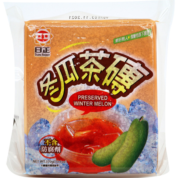 Sun Right Preserved Winter Melon Brick Gourd Tea
