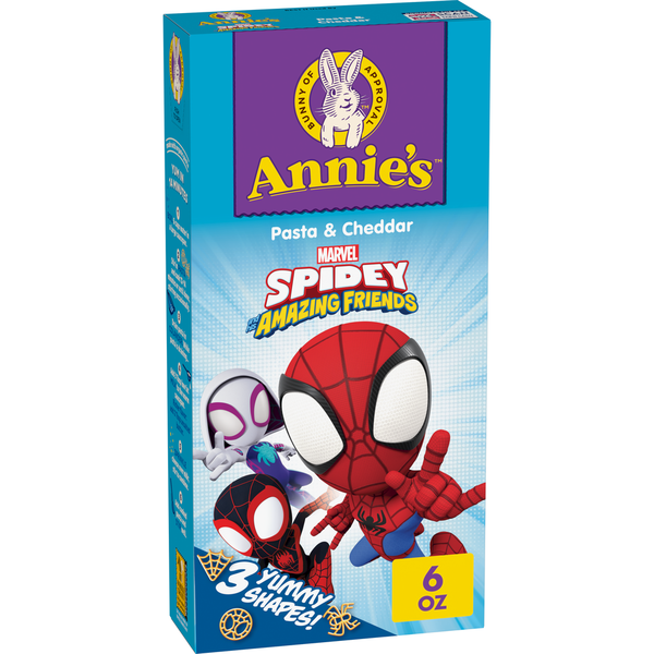 Annie's Marvel Spidey and His Amazing Friends Pasta and Cheddar