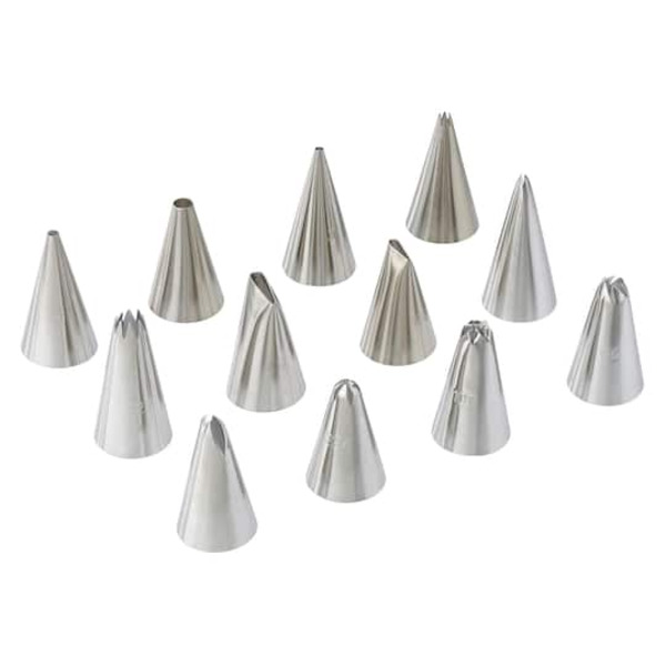 Celebrate It Basic Decorating Tip Set for Beginners, 12-Piece