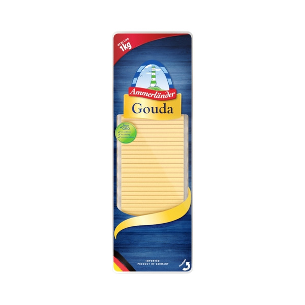 Ammerlander - Sliced Gouda Cheese  - 1 kg