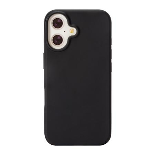 Micase Silicone iPhone 16 Case - Black