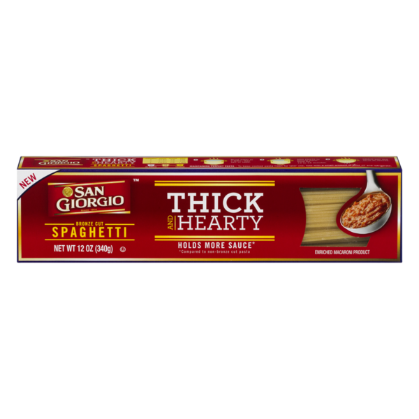 San Thick & Hearty Spaghetti Bronze Cut (12 oz) from Walmart