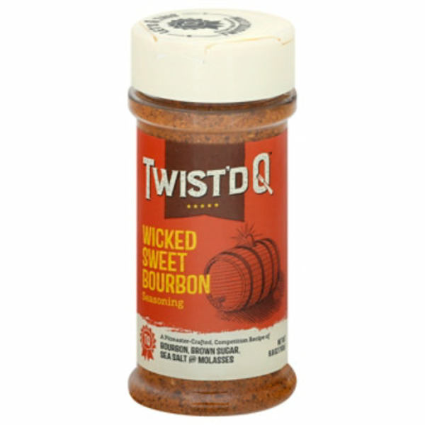 Twist'd Q Seasoning, Wicked Sweet Bourbon