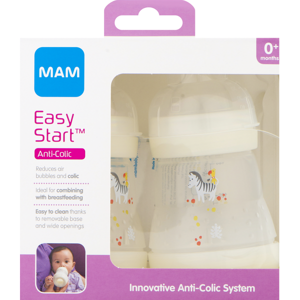 MAM Bottle Sets, Anti-Colic, 0+ Months, 5 Ounces