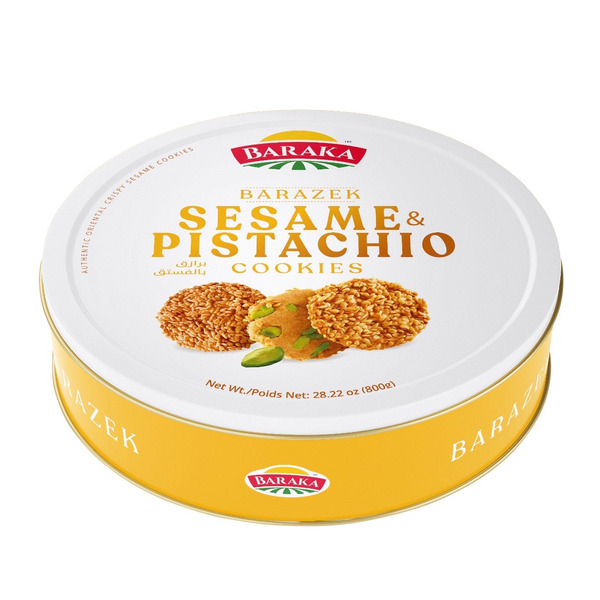 Barazek Sesame & Pistachio Cookies, 28.22 oz