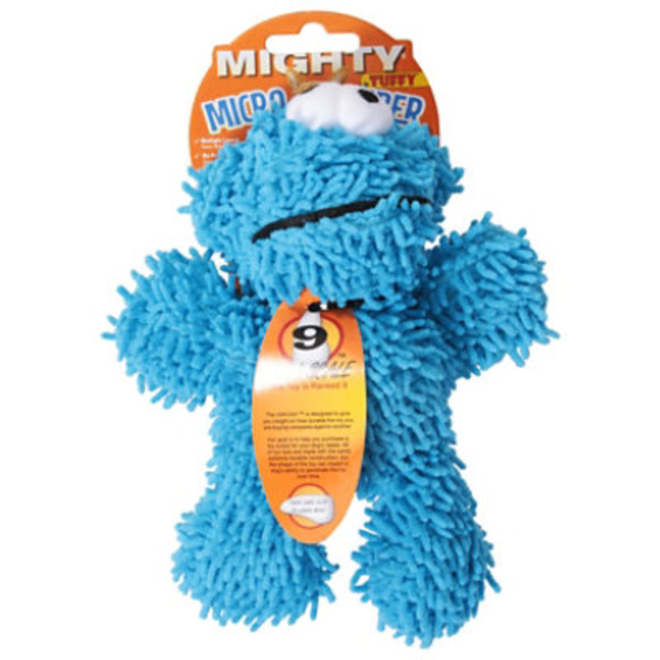 Mighty Junior Microfiber Ball Monster Dog Toy