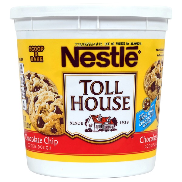 Toll House Chocolate Chip Cookie Dough from Costco Instacart