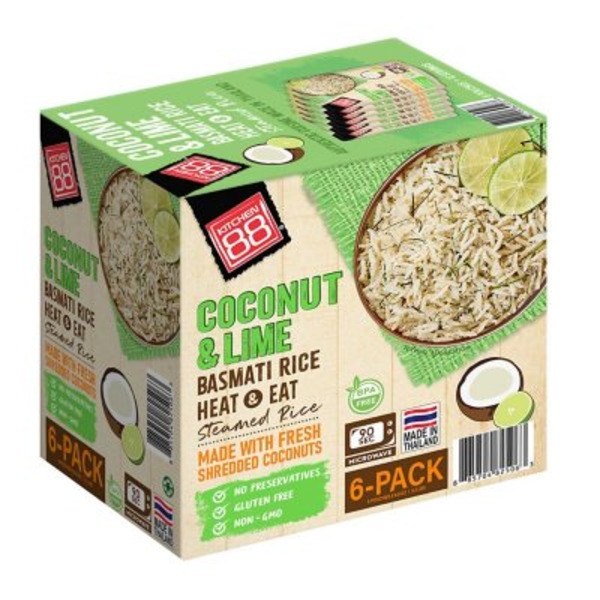Sam's Rice Box Kitchen 88 Coconut & Lime Basmati Rice Same-Day Delivery | Sam's Club
