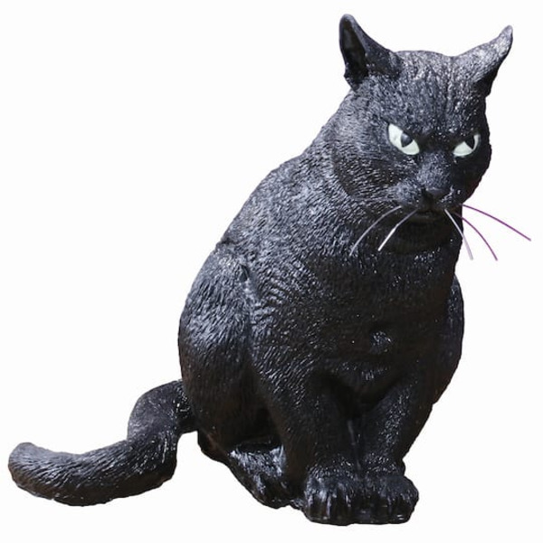 Ashland Sitting Black Cat Figurine