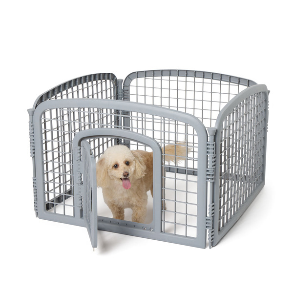 Top Paw Plastic Playpen, 35.4 x 35.9 x 24 in