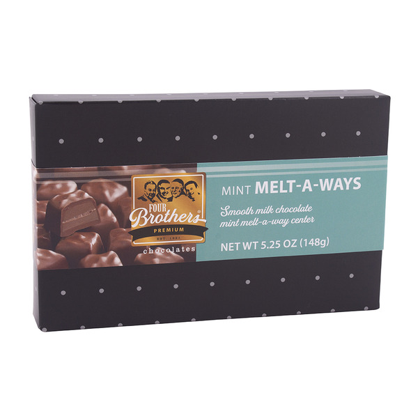 Four Brothers Mint Meltaways Chocolates - Medium Box Same-Day Delivery ...
