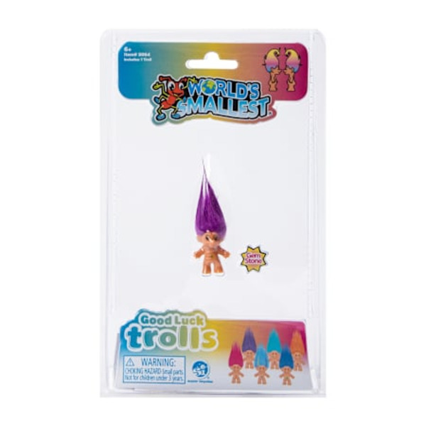 World's Smallest Good Luck Trolls Mini Figures