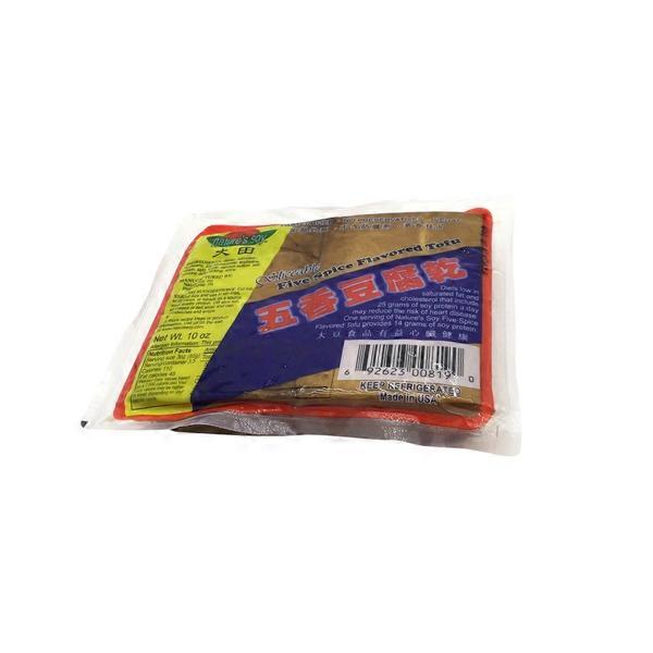Nature's Soy Five Spice Flavored Tofu Same-Day Delivery | HMart