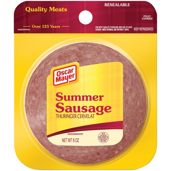Oscar Mayer Cold Cuts Summer Sausage Cold Cuts (8 oz) Instacart