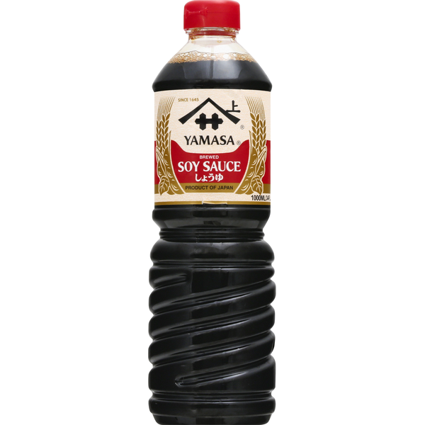 Yamasa Soy Sauce, Brewed (34 oz) Instacart