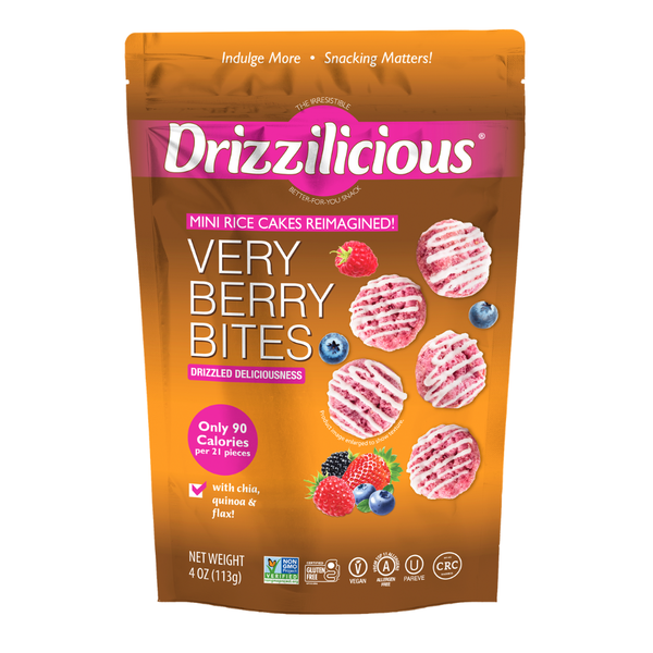 Drizzilicious Mini Rice Cake Bites Very Berry! Same-Day Delivery