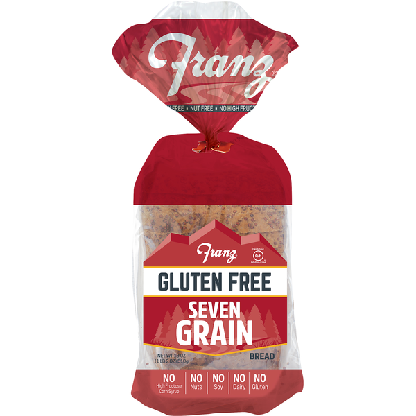 Franz Bread, Gluten Free, Seven Grain (18 oz) Instacart