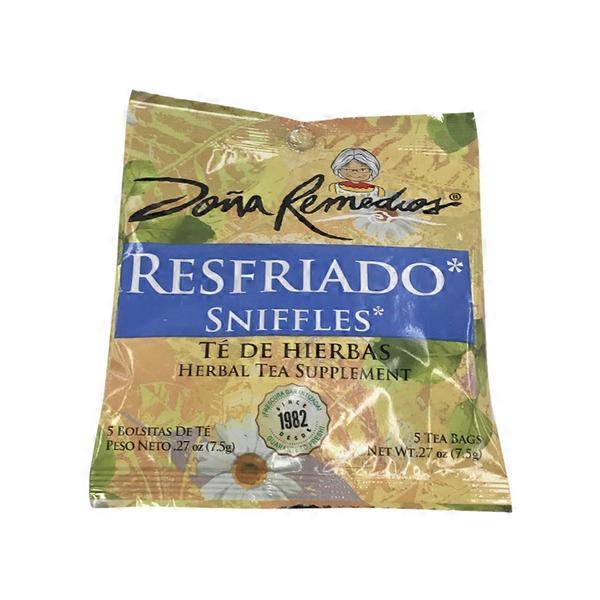 Resfriado Sniffles Herbal Tea Supplement