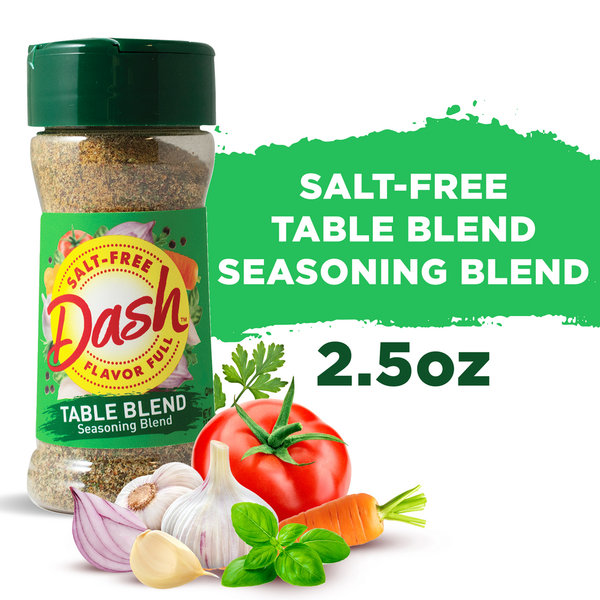 Dash Salt-Free Table Blend Seasoning Blend, Kosher
