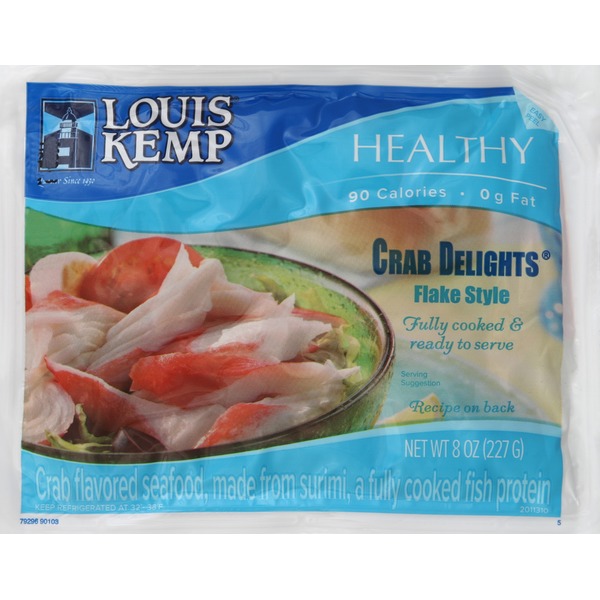Louis Kemp Crab Delights, Flake Style (8 oz) Instacart