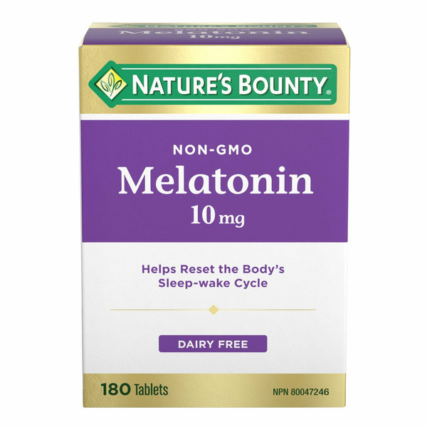 Nature's Bounty 10mg Melatonin Tablets