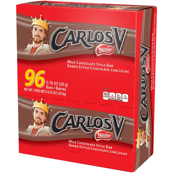 Carlos V Milk Chocolate Style Bar (0.7 oz) Instacart