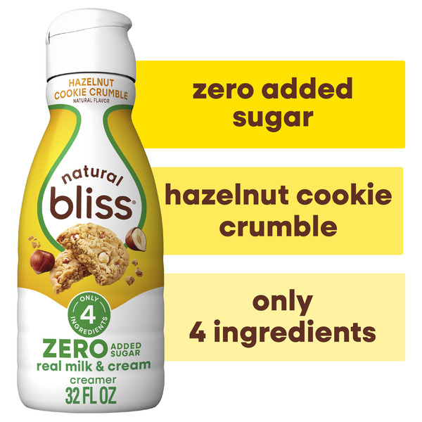 ミルク Coffee mate natural bliss Zero Sugar Liquid Creamer Hazelnut