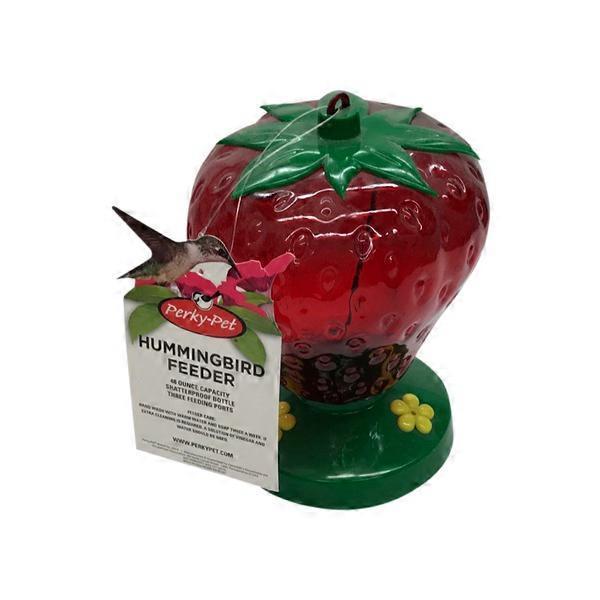 Perky Pet Strawberry Plastic Hummingbird Feeder Each Instacart
