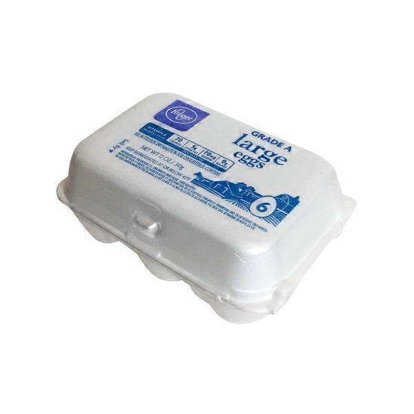 Kroger Large Eggs Grade A (6 ct) Instacart