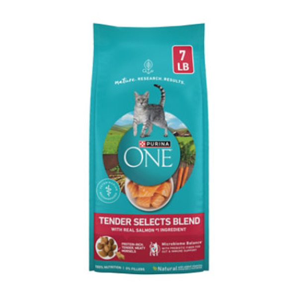 Purina ONE Smart Blend Salmon & Tuna Flavor Cat Food