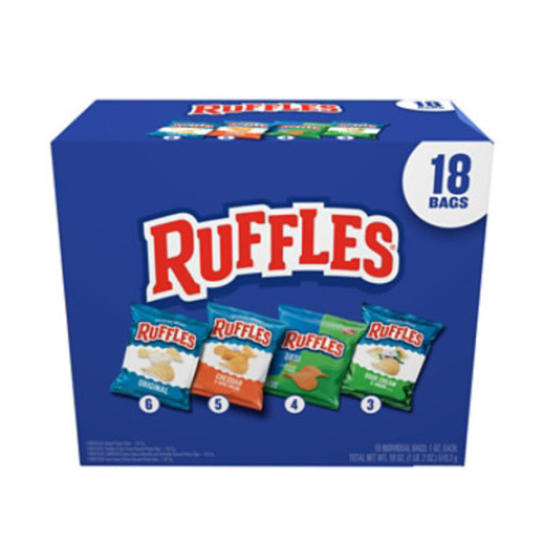 Ruffles Potato Chips Variety Pack