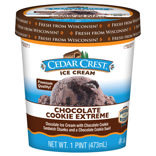 Cedar Crest Ice Cream, Chocolate Cookie Extreme Same-Day Delivery